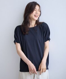 ANY 【洗濯機可】タックスリーブドルマンTシャツ