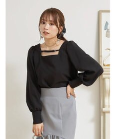 earth music&ecology ２ｗａｙストラップブラウス