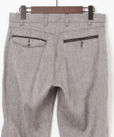 JOSEPH ABBOUD 【ウエストも伸びる/ストレッチ】 リヨセルリネンムーブパンツ