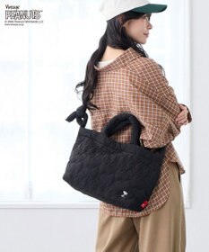 ROOTOTE 8450【スヌーピー】IP.ミディアム.キルト.ピーナッツ-0N