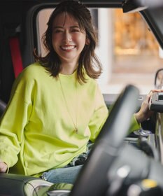 23区 カラー スウェット マスカット色