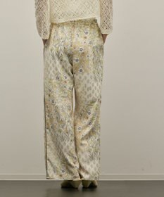 GRACE CONTINENTAL プリントイージーパンツ