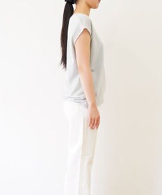 TOQUE  〈大草直子さんアドバイザー〉 【洗える/天然素材】ロイヤルベビーアルパカ×タンギスコットン鹿の子フレンチT