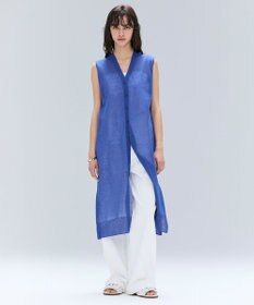 BEIGE， 【洗える】NAVIGLIO / フルレングスデニムバギーパンツ