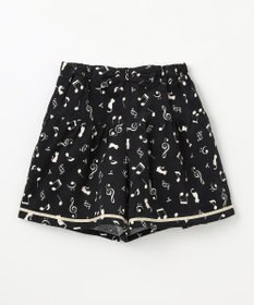 ANY KIDS 音符総柄キュロット