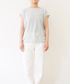 TOQUE  〈大草直子さんアドバイザー〉 【洗える/天然素材】ロイヤルベビーアルパカ×タンギスコットン鹿の子フレンチT