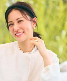 #Newans 【洗濯機可／撥水】シャーリングネック ボリュームスリーブシャツ