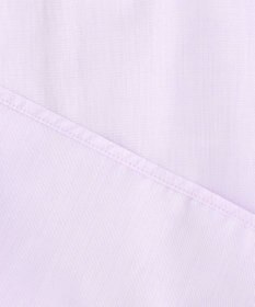 J.PRESS LADIES 【洗える】シャンブレー バンドカラー ピンタック ブラウス