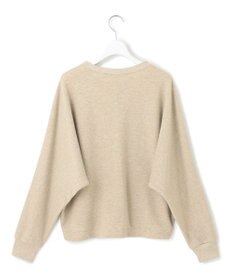 23区 【洗える】シャイニーコットンテリー ドルマン スウェット