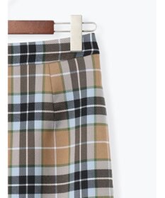 Te chichi チェックナロースカート