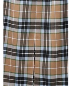 Te chichi チェックナロースカート