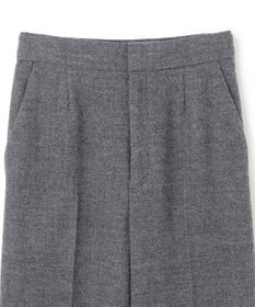 BEIGE， MILLAM / フェイクレザーパッチワイドパンツ