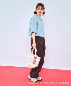 OP／FILA 【Ocean Pacific×ハローキティ】キャンバスミニトートバッグ