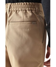 DAKS ウエストゴムテーパードパンツ