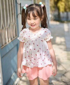 ANY KIDS 総柄 セパレート水着