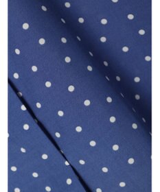 Green Parks ドット柄タックスリーブブラウス