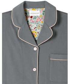 une nana cool 【綿100％】40ハイゲージ天竺半袖パジャマ MADE WITH LIBERTY FABRIC