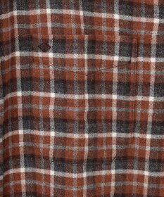 JOSEPH ABBOUD 【オーガニックコットン】スモールチェック フランネルシャツ