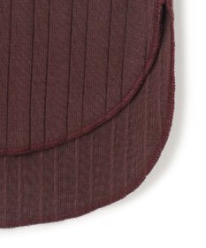 23区 【SLOW/洗える】ランダムリブフライス フレンチスリーブ カットソー