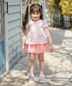 ANY KIDS 総柄 セパレート水着