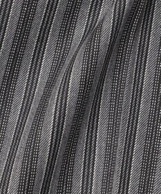 J.PRESS MEN 【J.PRESS ORIGINALS】Dark Pinstripe Wool New Piped Stem Slacks / Big Back Belt