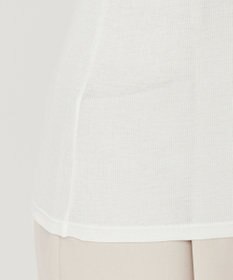 uncrave アルビニスタシフォンテレコ ハイネックカットソー（uncrave STANDARD）