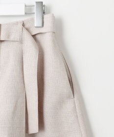 Feroux 【洗える】ベルテッドショート パンツ