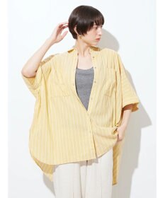 AMERICAN HOLIC ＷポケットバックタックＢＩＧシャツ