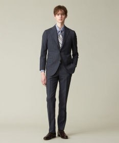 J.PRESS MEN 【WILLIAM HALSTEAD】サヴィルローヤーン カウントストライプ スーツ