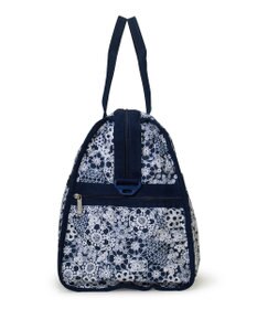 LeSportsac DELUXE LG WEEKENDER/フローラルレースネイビー