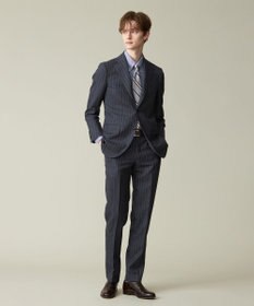 J.PRESS MEN 【WILLIAM HALSTEAD】サヴィルローヤーン カウントストライプ スーツ