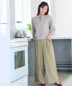 Feroux キーネック ダンボール トップス