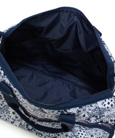 LeSportsac DELUXE LG WEEKENDER/フローラルレースネイビー