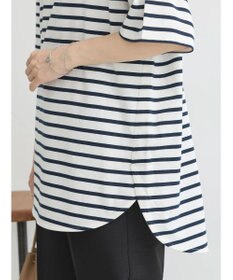 earth music&ecology ラウンドチュニックＴ