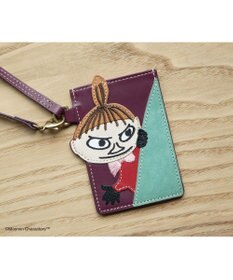genten MOOMIN collection はみ出しパスケース「リトルミイ」