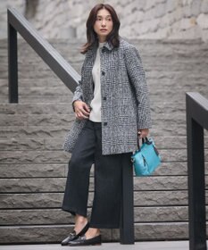 J.PRESS LADIES 【洗える】CASHBIT NEO ハイネックニット