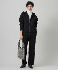 ICB 【洗える】シンセティックダブルフェイス  ニットトラックパンツ