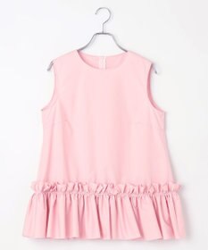 #Newans タックフリルヘムシャツ