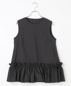 #Newans タックフリルヘムシャツ