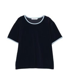 AMERICAN HOLIC シアーベロア配色プルオーバー