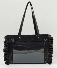 WEGO 【痛バ＆推し活グッズ】きらめきレースアップフリル痛バッグ