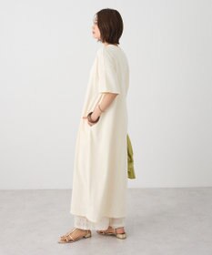 CRAFT STANDARD BOUTIQUE ビッグシルエット5分袖ワンピース