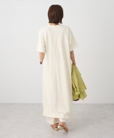 CRAFT STANDARD BOUTIQUE ビッグシルエット5分袖ワンピース