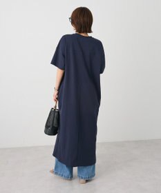 CRAFT STANDARD BOUTIQUE ビッグシルエット5分袖ワンピース