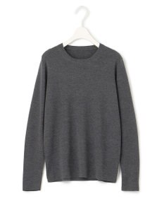 ICB 【洗える】エクストラファインメリノ クルーネックプルオーバー