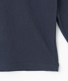 JOSEPH ABBOUD MOUNTAIN LONG SLEEVE FRONTIER GRAPPHIC T-SHIRT ネイビー