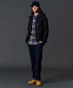 JOSEPH ABBOUD MOUNTAIN 【ストレッチ/ダウン/ECO撥水/軽量/パッカブル】ストレッチ ダウン パーカー