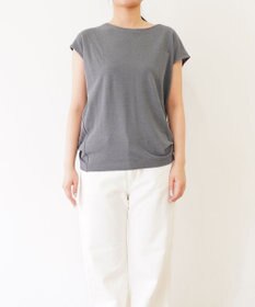 TOQUE  〈大草直子さんアドバイザー〉 【洗える/天然素材】ロイヤルベビーアルパカ×タンギスコットン鹿の子フレンチT