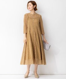 23区 S 【APPLAUDIR】ニュアンスフラワーレース ドレス