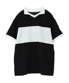 Green Parks ＥＧＯＩＳＴ　ロゴ刺しゅうラガーシャツ